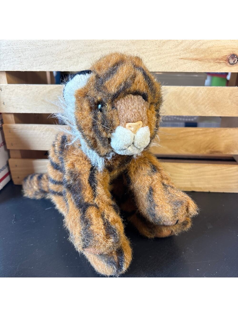 1997 Ty Beanie Buddy Bengal Tiger Plush Stuffed Animal Toy Floppy Soft Orange